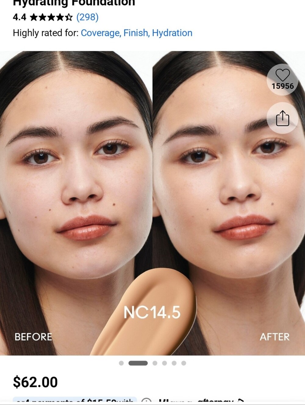 MAC STUDIO RADIANCE SERUM POWERED FOUNDATION NC11 - Picture 6 of 6
